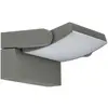 Image de Applique exterieur led en aluminium gris