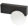 Image de Applique exterieur led en aluminium noir