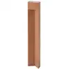Image de Eclairage exterieur led en aluminium marron