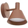 Image de Applique exterieur led en aluminium marron