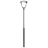 Image de Lampadaire extérieur en aluminium gris