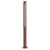Image de Eclairage exterieur led en aluminium marron