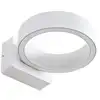 Image de Applique exterieur led en aluminium blanc