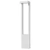 Image de Eclairage exterieur led en aluminium blanc