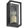 Image de Applique exterieur en aluminium noir