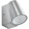 Image de Applique exterieur led en aluminium gris