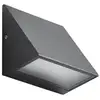 Image de Applique exterieur led en aluminium noir
