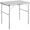 Image de Table de camping valise Pliable gris