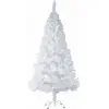 Image de Sapin de noël artificiel en pvc naturel et blanc