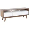 Image de Meuble tv marronblanc