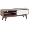 Image de Meuble tv marronblanc