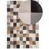 Image de Tapis en cuir véritable multicolore 230x160cm