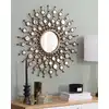 Image de Miroir en métal doré 70x70