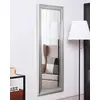 Image de Miroir en matériaux synthétiques argenté 130x50