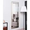 Image de Miroir en matériaux synthétiques argenté 130x50
