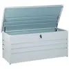 Image de Coffre de rangement 132 cm 62 cm gris clair