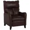 Image de Fauteuil de relaxation en cuir pu marron