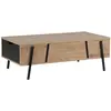 Image de Table basse marronnoir avec rangement