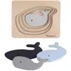Image de Jeu d'éveil - Puzzle animal baleine