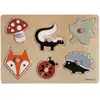 Image de Jeu' de'eveil - Plug-in puzzle Forêt