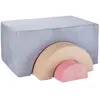 Image de Ensemble de jeu arc-en-ciel en polyester bleu myrtille 75 x 37 x 49 cm