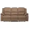 Image de Canapé microfibre 3 places taupe