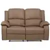Image de Canapé microfibre 2 places taupe