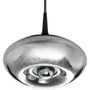Image de Suspension verre diamètre 28cm gris