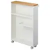 Image de Chariot de toilette semi-fermé - l46 cm - blanc