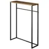 Image de Console d'entrée métal et bois - l60 cm