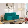 Image de Canapé convertible polyester 3 places bleu turquoise