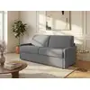 Image de Canapé convertible polyester 3 places gris clair