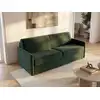Image de Canapé convertible velours 3 places vert sapin