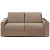 Image de Canapé convertible velours 3 places beige