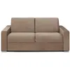 Image de Canapé convertible velours 3 places beige