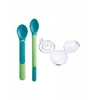 Image de Lot de 2 cuillères thermosensibles vert -