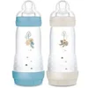 Image de Lot de 2 Biberons - - Easy Start - Anti-colique - 320 ml - Tétine débit 3 - Océan + Sable