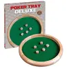 Image de Jeu de dés PISTE DE DES LUXE 45CM AVEC 5 DES Multicolore