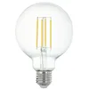 Image de Eglo connect.z Ampoule LED E27 connectée, G95, ZigBee, contrôlable par | appli et commande vocale, dimmable, blanc neutre, 806 lumens, 6 watts, transparent, design vintage en occasion ou reconditionné