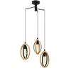 Image de Eglo Suspension Basildon 3 lampes vintage industrielle rétro acier bois en occasion ou reconditionné