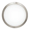 Image de Applique PLANET 1 1 ampoule nickel satiné Diamètre 29 Cm