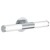 Image de Eglo 87219 Applique Murale Palmera en Acier Pour 2 Ampoules Hv 2 X E14 Max 40 W Non Incluses, Protection Ip 44, Convient Pour Salle de Bains Chromé Longueur 46 cm, Écart 11 cm en occasion ou reconditionné
