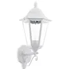 Image de EGLO Applique murale extérieure Navedo, éclairage d’extérieur en fonte | d’aluminium blanc et verre, douille E27, IP44 en occasion ou reconditionné