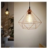 Image de Suspension géométrique Tarbes D32,5 cm - Cuivre