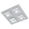 Image de EGLO Plafonnier LED Masiano, luminaire plafond à 4 spots, lampe de salon et en occasion ou reconditionné