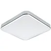 Image de Eglo LED Plafonnier de salle de bain Manilva 1, lampe plafond 1 flamme, matériau : acier et plastique, couleur : chrome, blanc en occasion ou reconditionné
