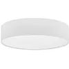 Image de Eglo Plafonnier Pasteri, lampe de plafond moderne à 3 flammes, lampe de salon en textile et plastique blanc, lampe de couloir avec douille E27, Ø 57 cm en occasion ou reconditionné
