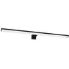 Image de Eglo Luminaire salle de bain LED Pandella 2, lampe à pince pour miroir, applique murale en aluminium et plastique noir, éclairage IP44, blanc neutre, 60 cm en occasion ou reconditionné