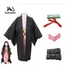 Image de Ensemble déguisement fille adulte costume Demon Slayer Kimetsu no Yaiba Kamado Nezuko taille M cosplay anime Halloween