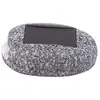 Image de Luminaire - Lampe solaire Rocher plat - H. 2,5 cm - Anthracite - Design